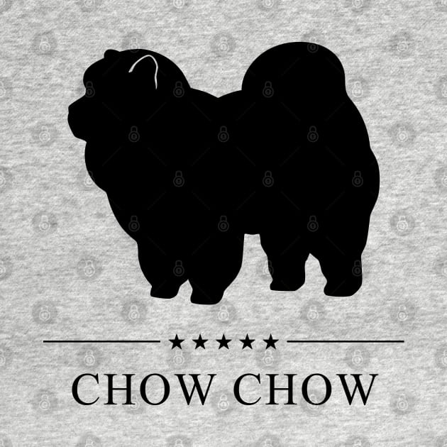 Chow Chow Black Silhouette by millersye